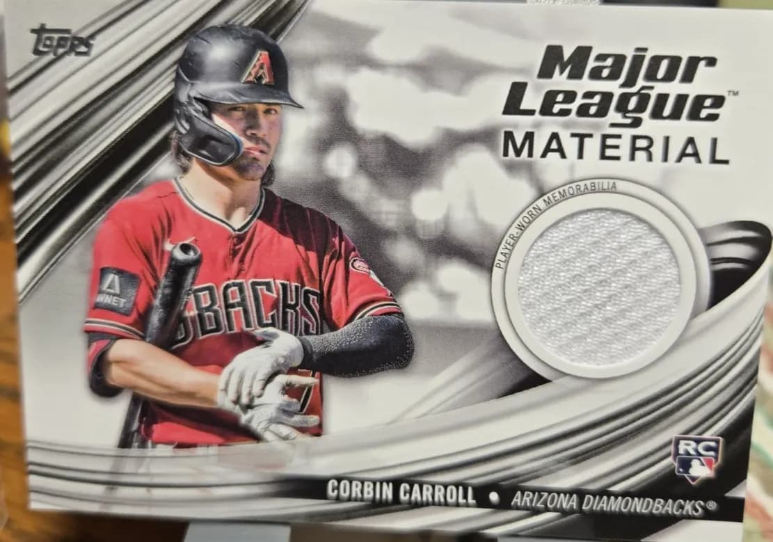 Corbin Carroll 2023 topps Topps Update