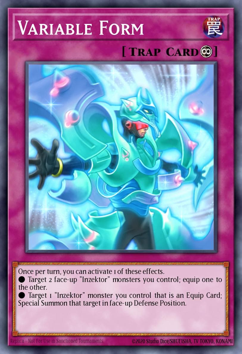 Variable Form 2011 Yu-Gi-Oh! Japanese Order of Chaos