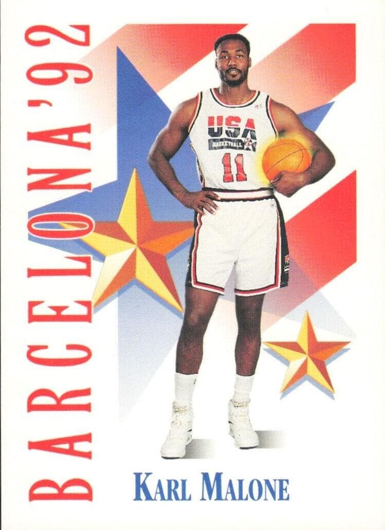 Karl Malone 1991 fleer SkyBox