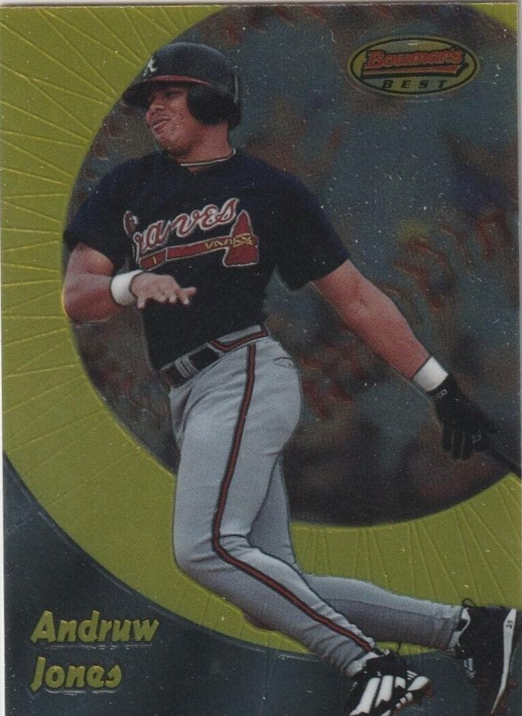 Andruw Jones 1998 bowman