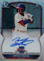Bryan Rincon 2023 bowman Bowman Chrome