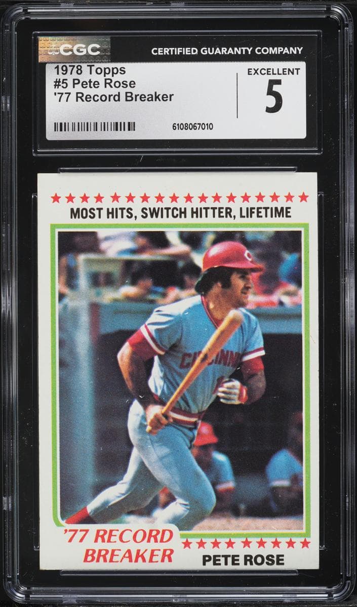 Pete Rose 1978 topps Topps