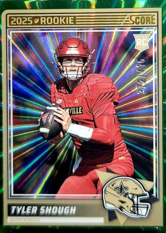 Tyler Shough 2025 panini Score