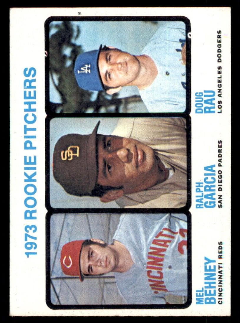 1973 Rookie Pitchers (Mel Behney / Ralph Garcia / Doug Rau) #602