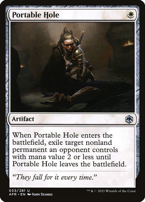 Portable Hole 2021 Magic: The Gathering Adventures in the Forgotten Realms