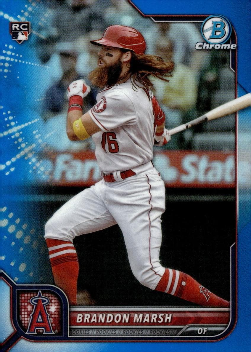 Brandon Marsh 2022 bowman Bowman Chrome