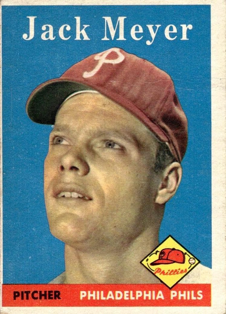 Jack Meyer 1958 topps Topps
