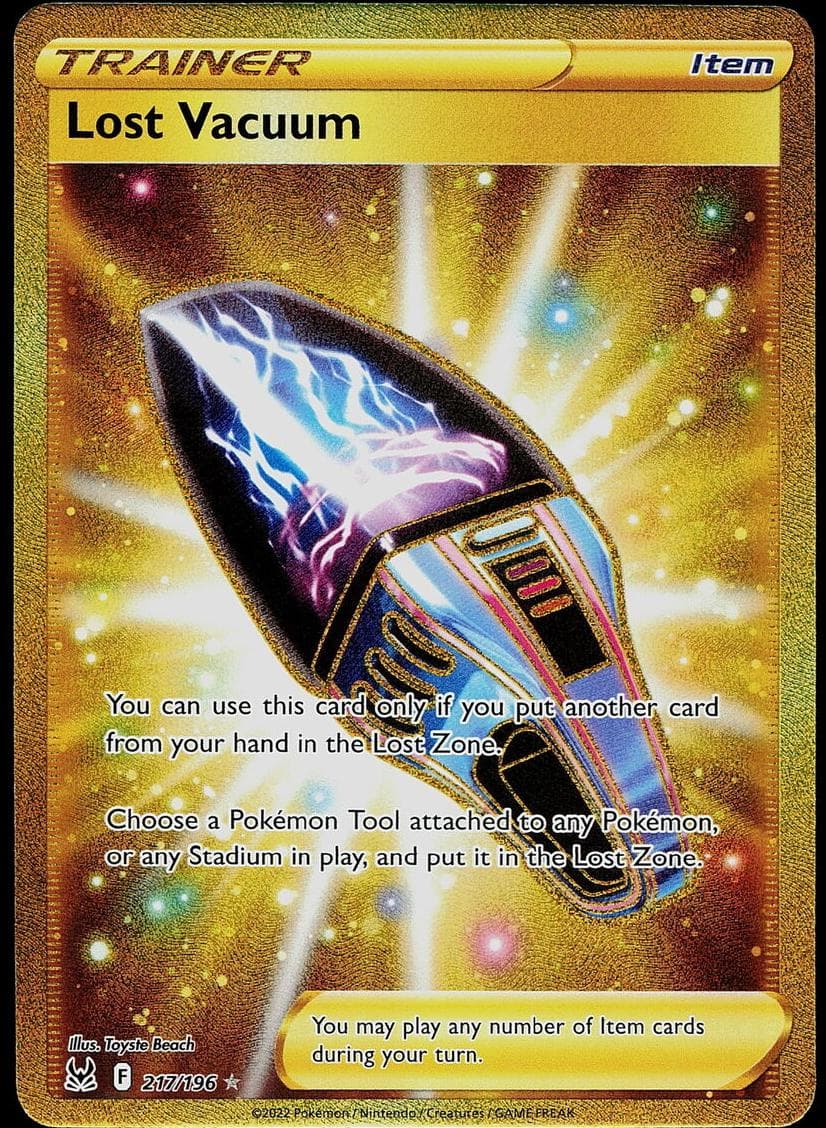 Lost Vacuum trading card