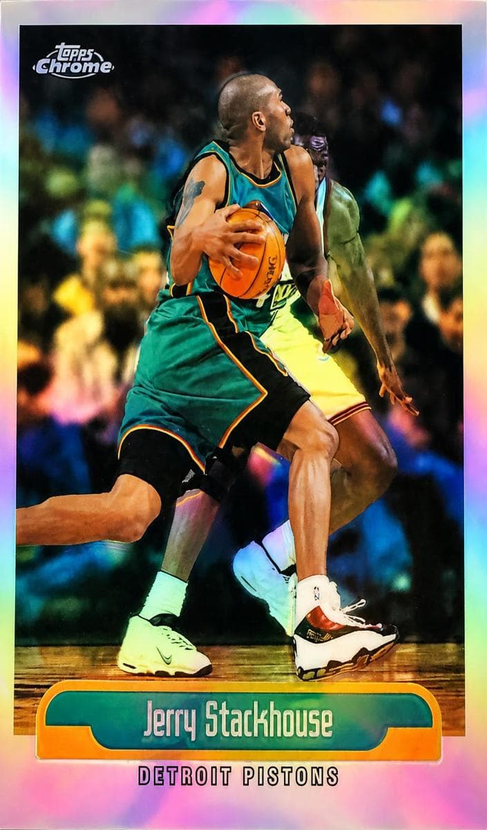 Jerry Stackhouse 1999 topps Topps Chrome