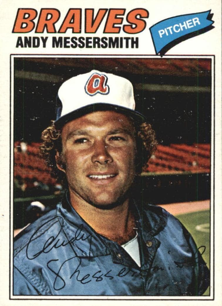 Andy Messersmith 1977 topps O-Pee-Chee