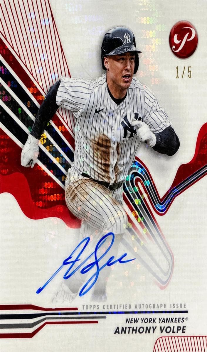 Anthony Volpe 2024 topps Topps Pristine