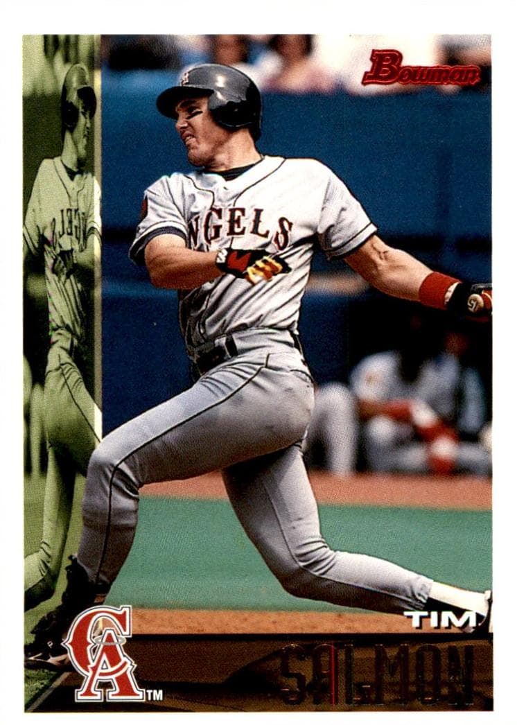 Tim Salmon 1995 bowman Bowman