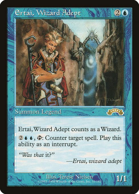 Ertai, Wizard Adept 1998 Magic: The Gathering
