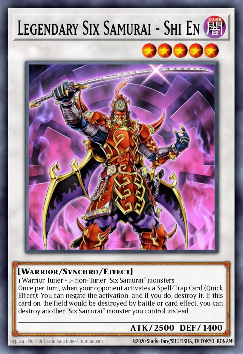 Legendary Six Samurai - Shi En #SPWA-EN011
