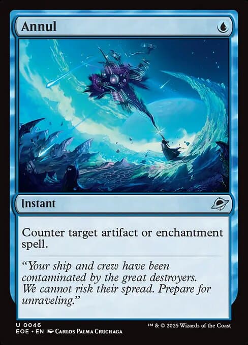Annul 2003 Magic: The Gathering Mirrodin