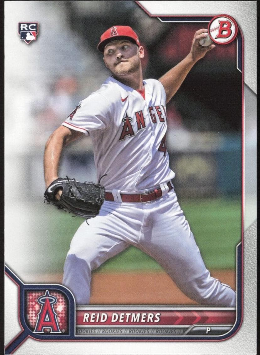 Reid Detmers 2022 bowman Bowman