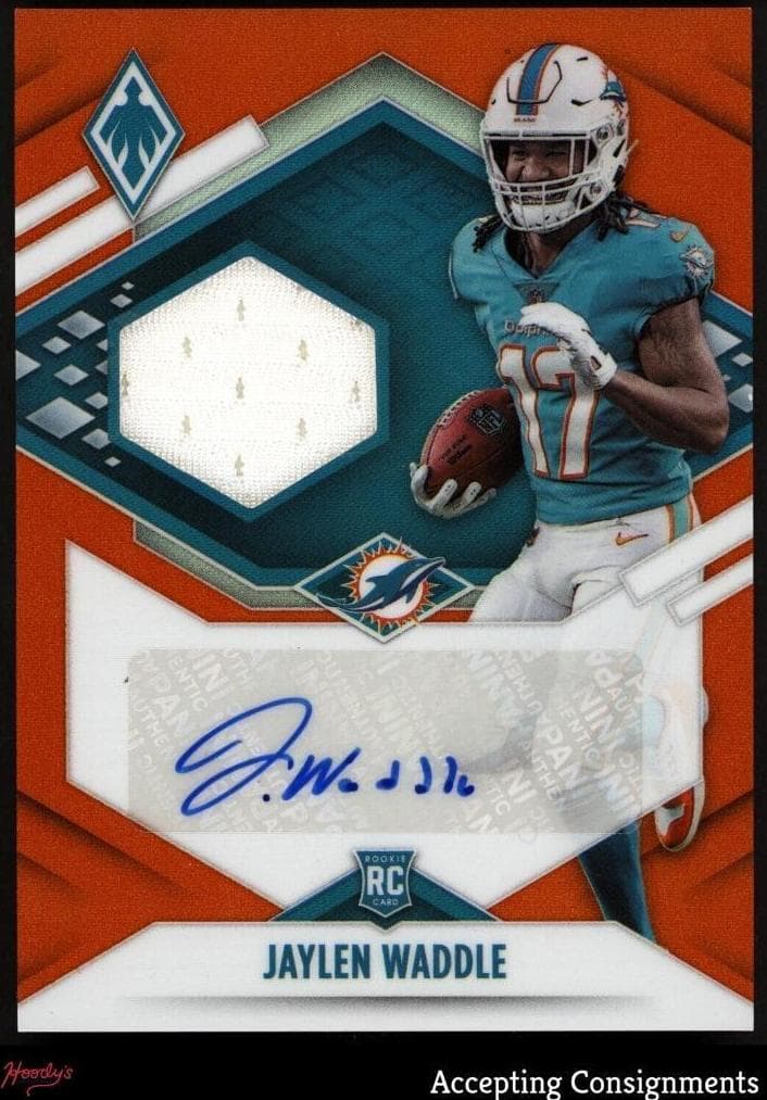 Jaylen Waddle 2021 panini Panini Phoenix