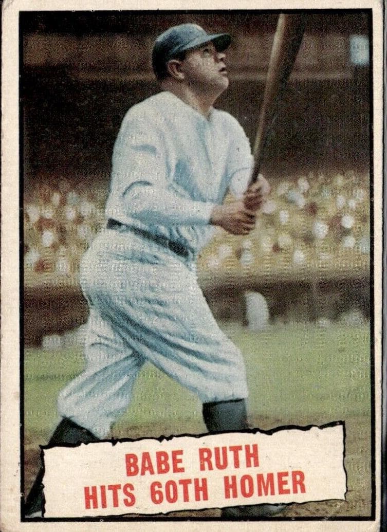 Babe Ruth 1961 topps Topps