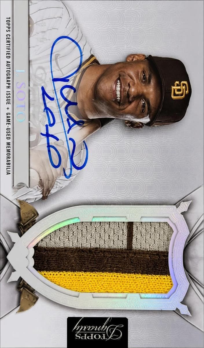 Juan Soto 2023 topps Topps Dynasty