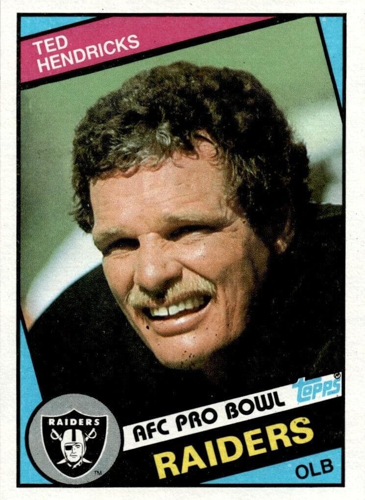Ted Hendricks 1984 topps Topps