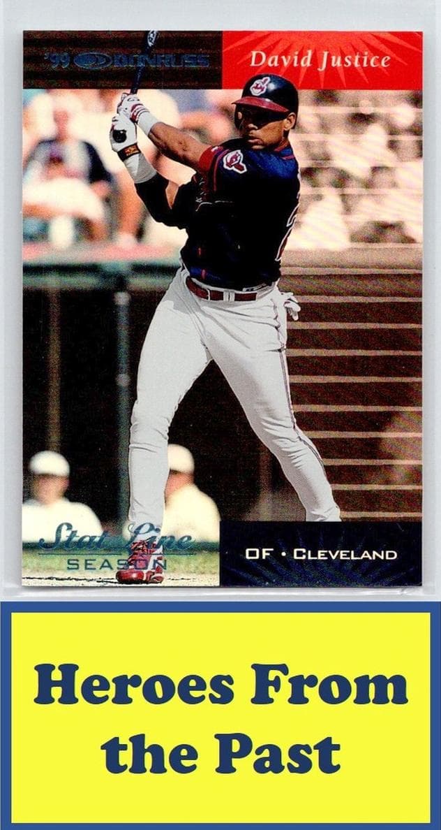 David Justice 2001 panini Donruss