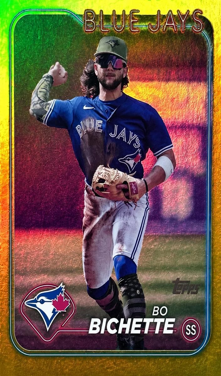 Bo Bichette 2024 topps Topps Chrome Sapphire Edition