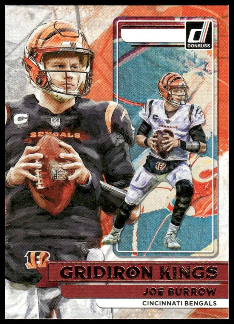 Joe Burrow 2022 panini Donruss