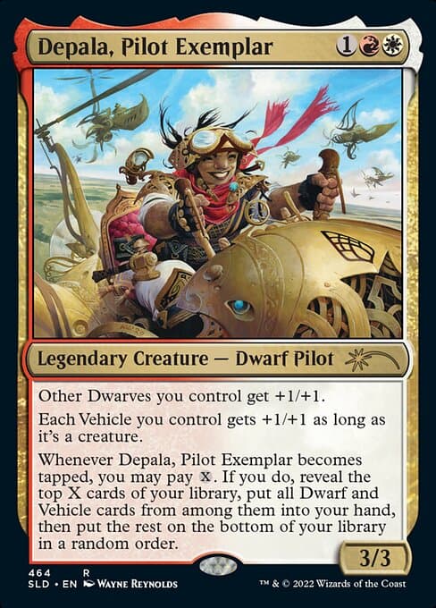 Depala, Pilot Exemplar 2019 Magic: The Gathering Secret Lair Drop