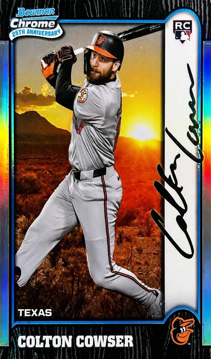 Colton Cowser 2024 bowman Bowman Chrome