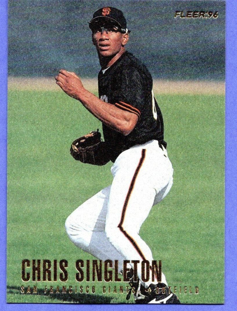 Chris Singleton 1996 fleer Fleer Update