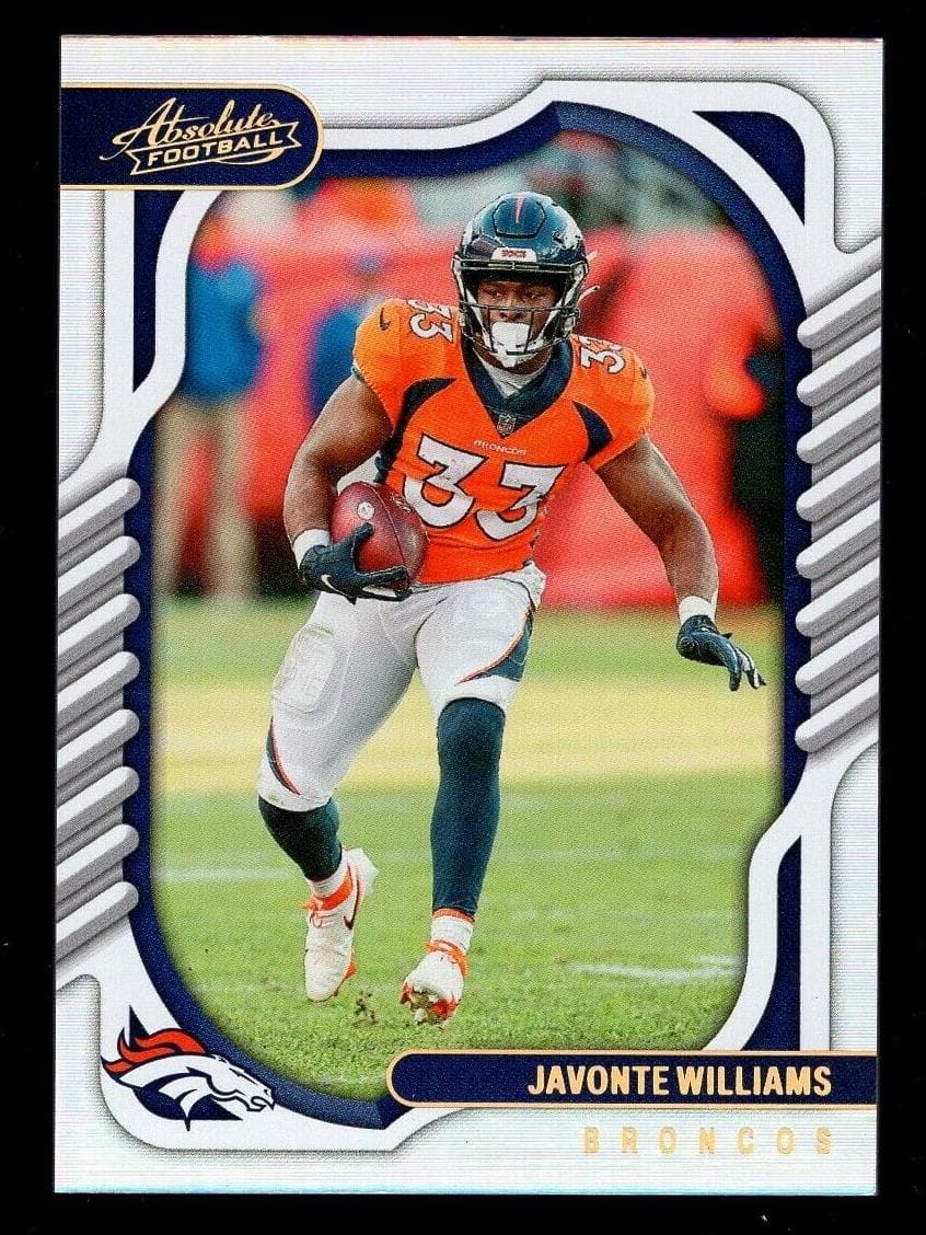 Javonte Williams 2022 panini Panini Absolute