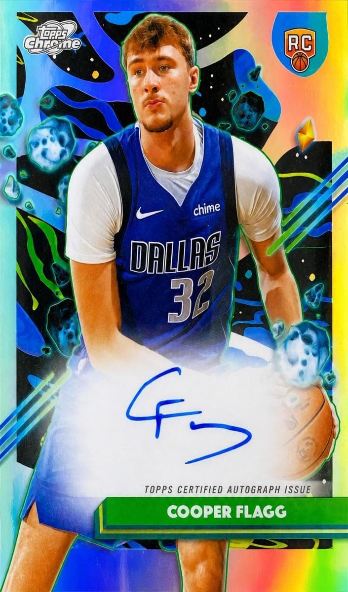 Cooper Flagg 2025 topps Topps Cosmic Chrome