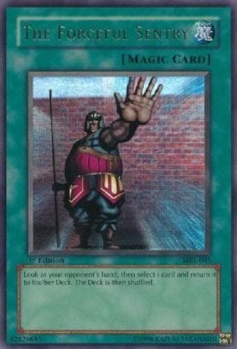 The Forceful Sentry 2002 Yu-Gi-Oh! Magic Ruler 1st Edition
