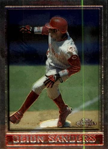 Deion Sanders 1998 topps Topps