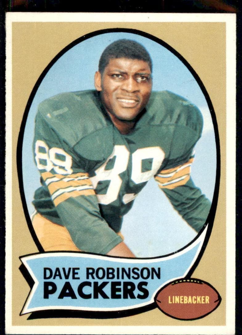 Dave Robinson 1970 topps Topps