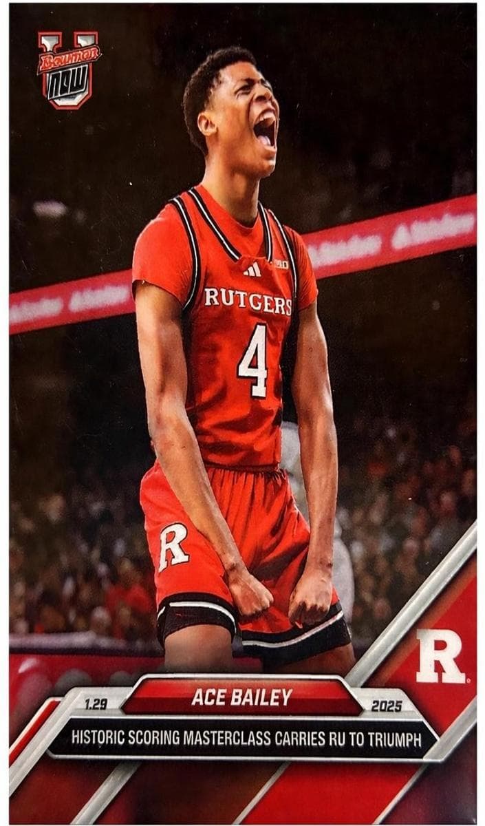 Ace Bailey 2024 bowman Bowman U Now
