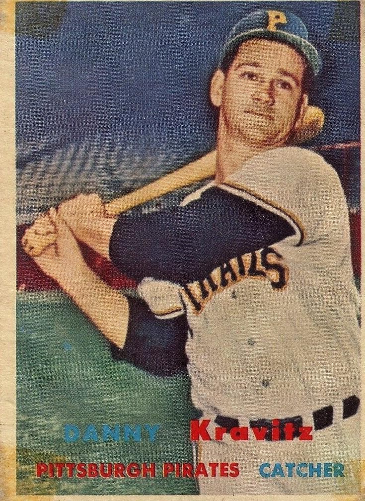 Danny Kravitz 1957 topps Topps