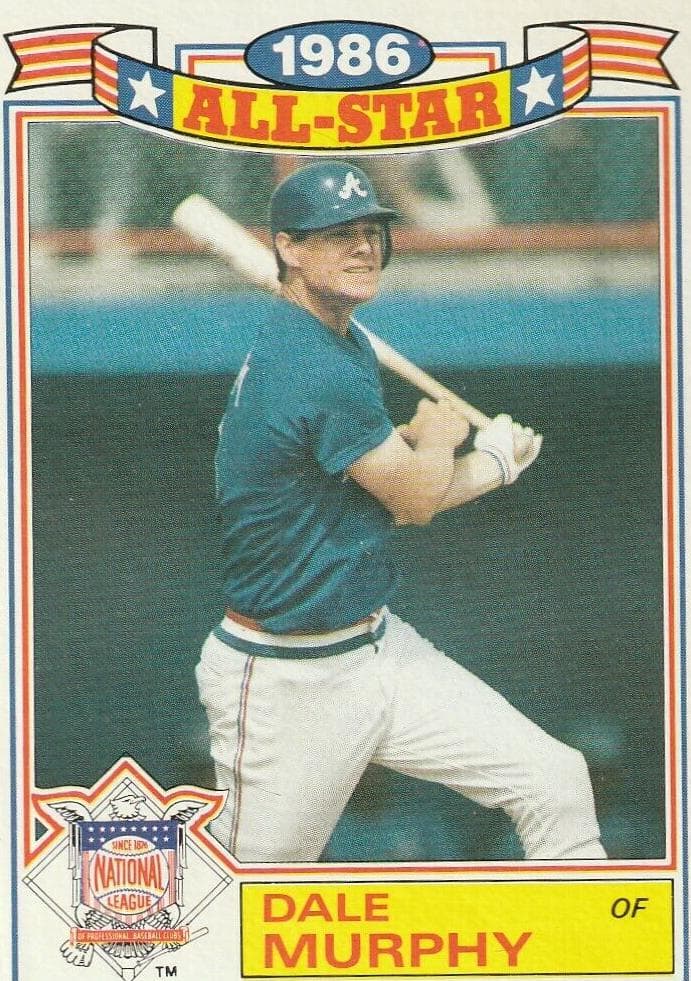 Dale Murphy 1987 topps