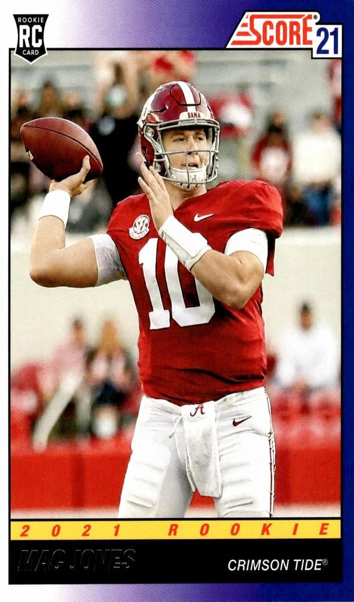 Mac Jones 2021 panini