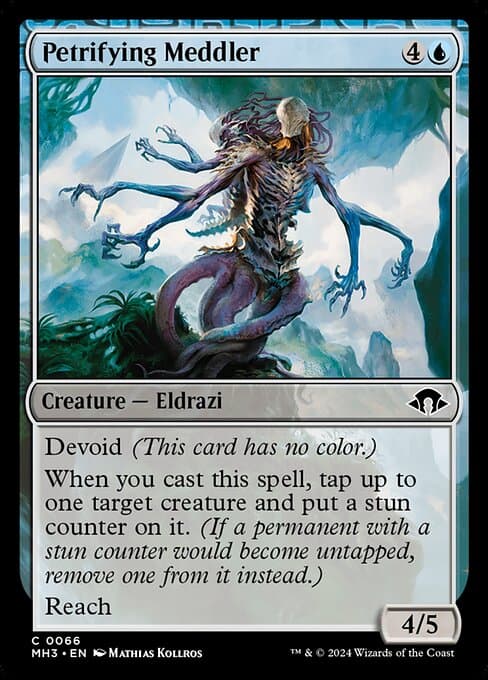 Petrifying Meddler 2024 Magic: The Gathering Modern Horizons 3