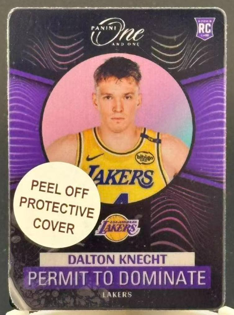 Dalton Knecht 2024 panini Panini One and One
