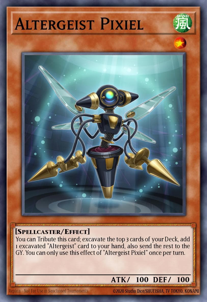 Altergeist Pixiel 2018 Yu-Gi-Oh!