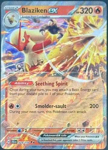 Blaziken EX #24