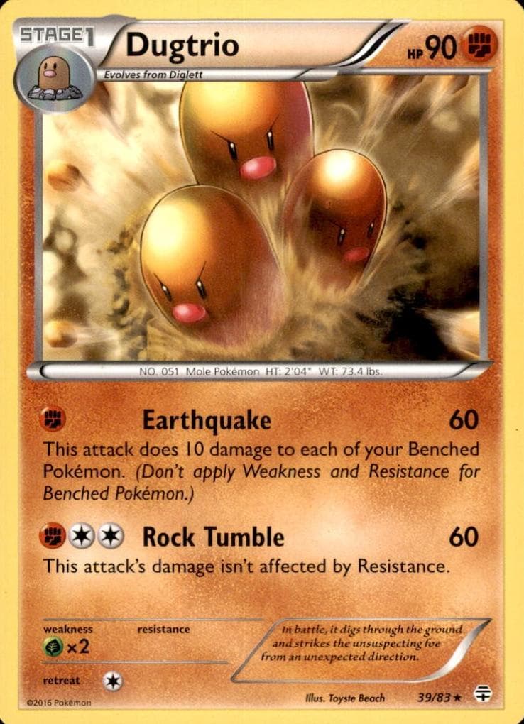 Dugtrio #39