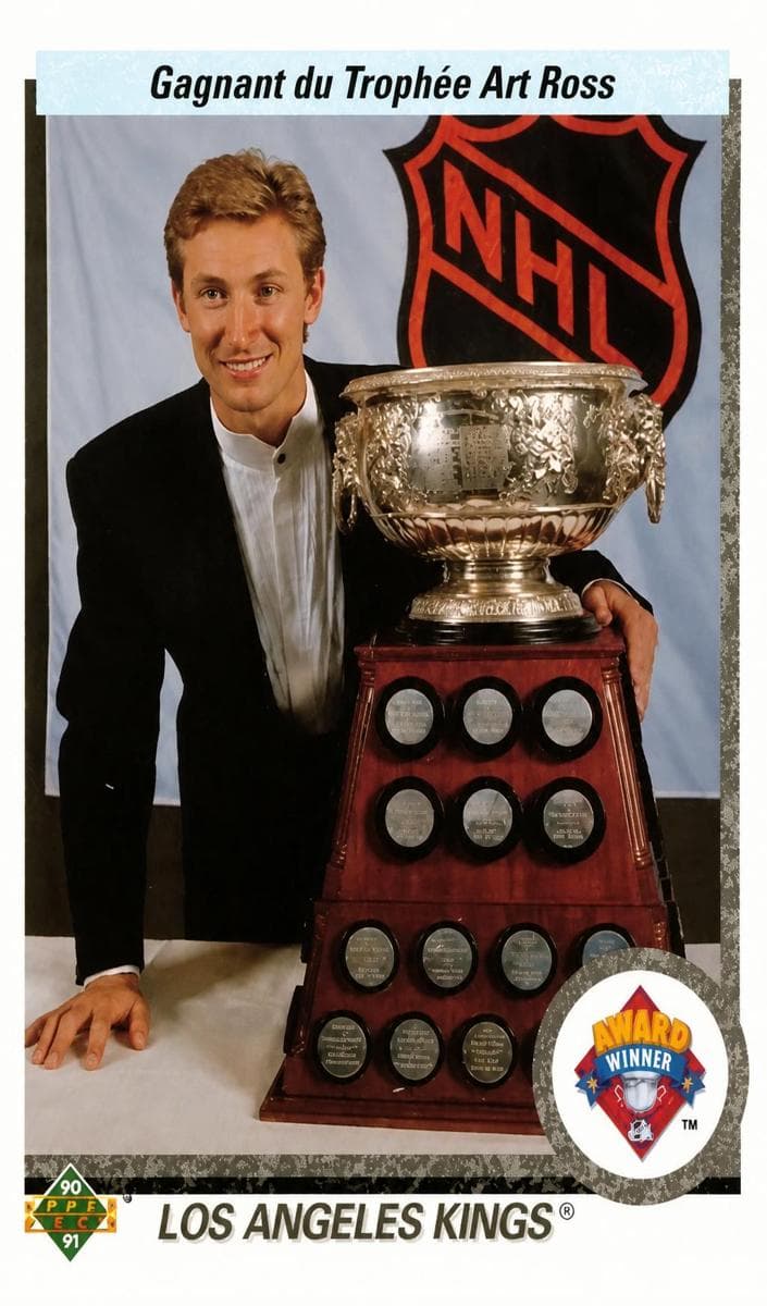 Wayne Gretzky 1990 upper-deck Upper Deck