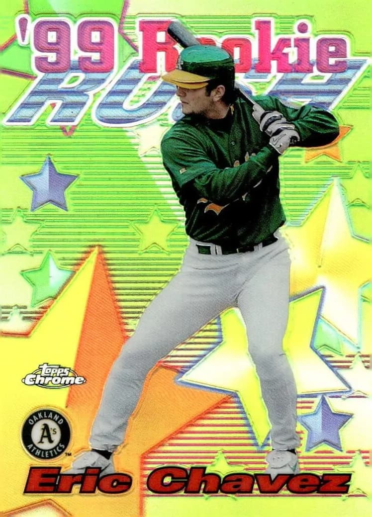 Eric Chavez 1999 topps Topps Chrome