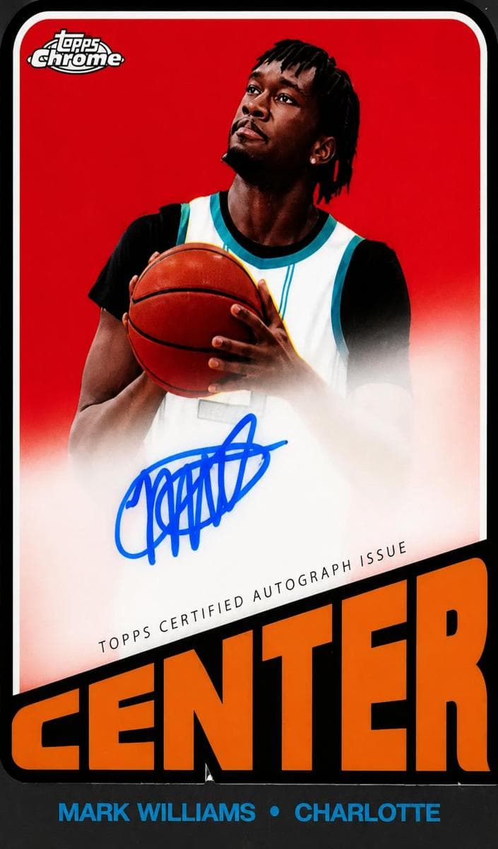 Mark Williams 2023 topps Topps Chrome