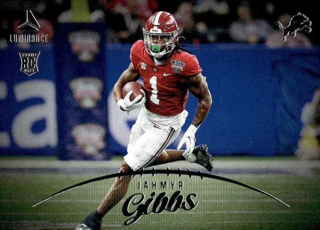 Jahmyr Gibbs 2023 panini Panini Luminance
