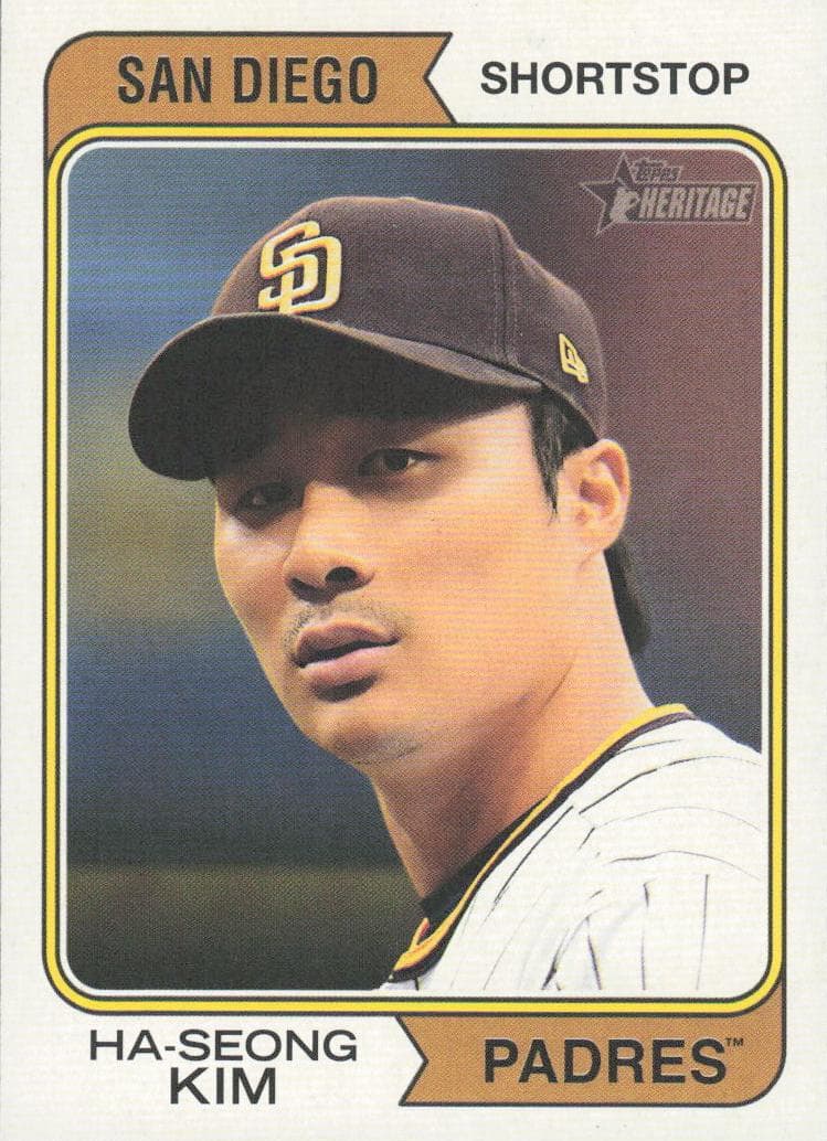 Ha-Seong Kim 2023 topps Topps Heritage