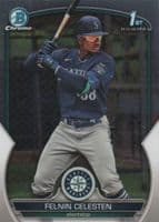 Felnin Celesten 2023 bowman Bowman Chrome Prospects - Purple Refractor (1st)